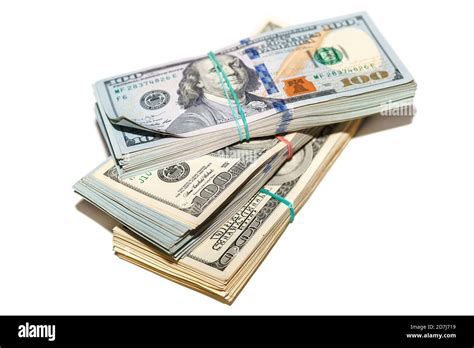 Bundles Of Hundred Dollar Bills Hi Res Stock Photography And Images Alamy