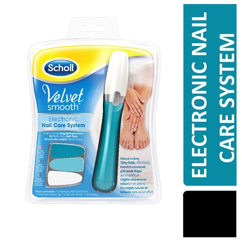 Scholl Velvet Smooth Electronic Nail Care System Online Pound Store
