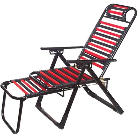 Chaise Longue Inclinable Pliage Pliant Camping En Plein Air Jardin Chaises Transat Jardin