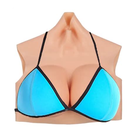 Silicone Breast Forms Fake Boobs Breastplate For Crossdresser D Cup 69