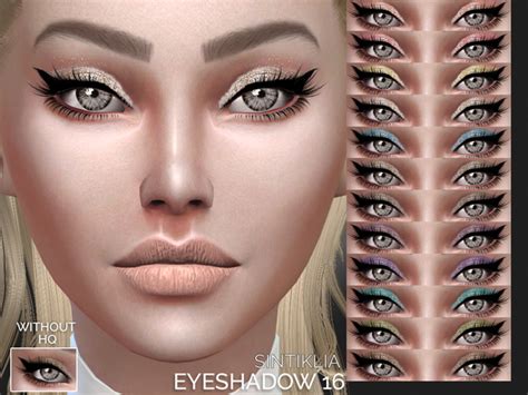 The Sims Resource Sintiklia Eyeshadow 16 Sims 4 Downloads