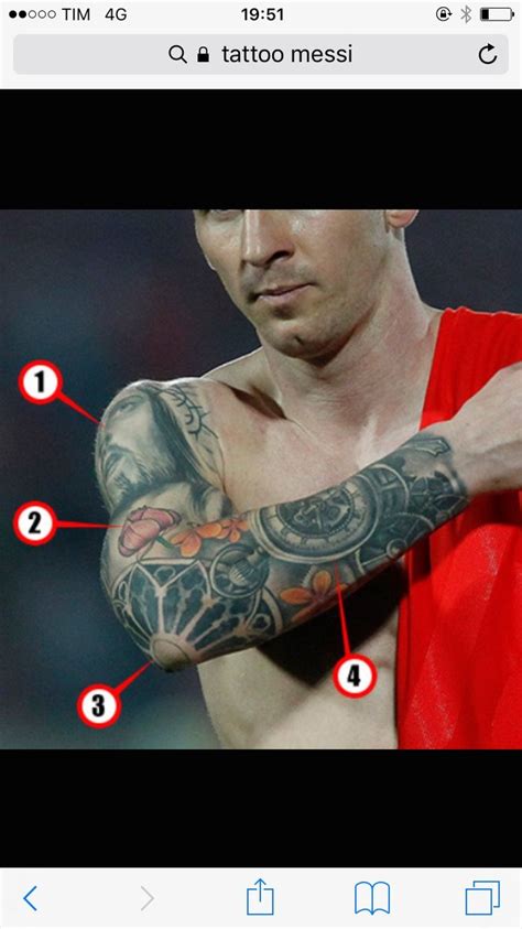 Lionel messi his tattoos and what they mean tattoodo. 9 best Tatuajes de Leo Messi images on Pinterest | Lionel ...