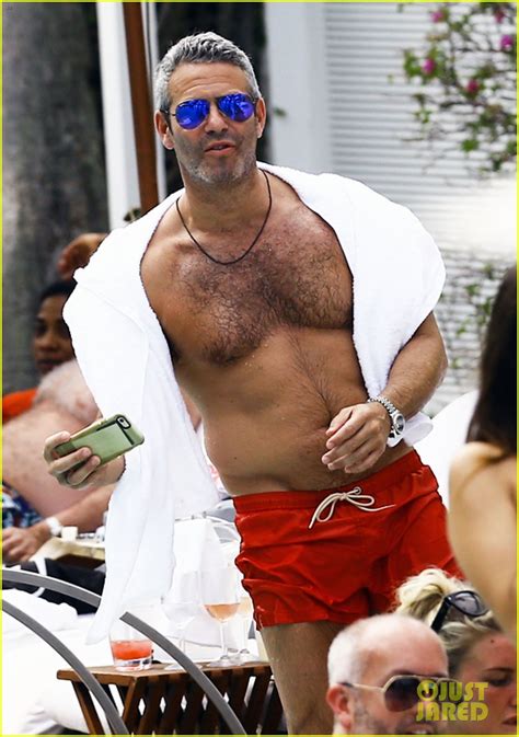Andy Cohen Goes Shirtless For Easter Vacation In Miami Photo
