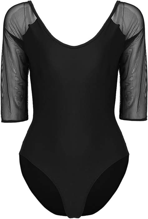 Inlzdz Womens Camisole V Neck Criss Cross Back Gymnastics Ballet Dance