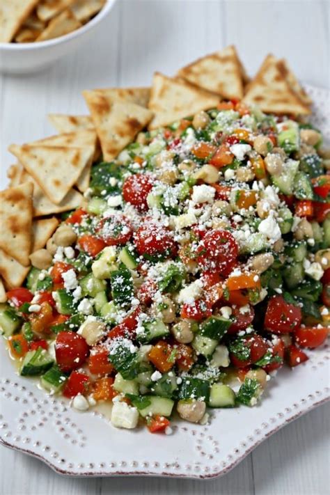 A by marianne gleason we had some middle eastern friends growing up and this was one of my favorite. Middle Eastern Chickpea Salad | Recipe | Chickpea salad, Vegetarian salads, Healthy recipes
