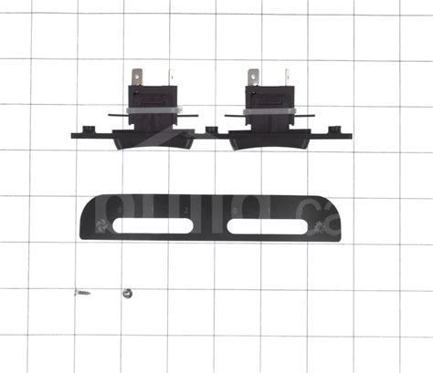 S97017730 Broan Nutone Range Hood Switch Kit Black Buildca