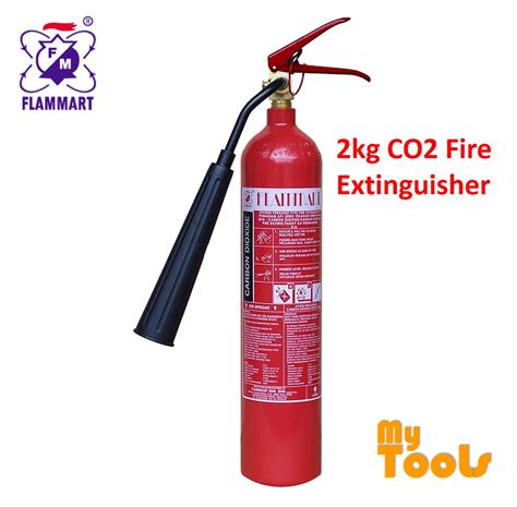 When discharge on a fire, the heat causes the powder to cake and. Mytools Flammart 2kg CO2 Carbon Dioxide Gas Fire ...