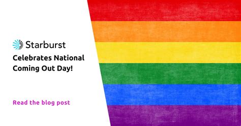 Starburst Celebrates National Coming Out Day Perspectives