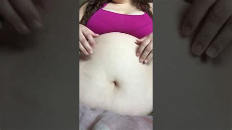 bbw huge sexy belly play youtube