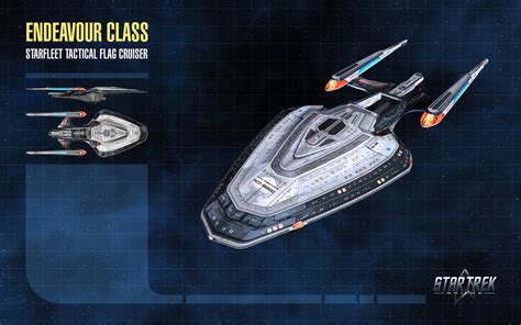 Endeavour Class Starship For Star Trek Online By Thomasthecat On Deviantart