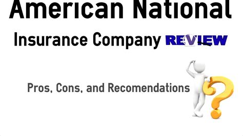 We are going to cover that in depth for you as well. American National Life Insurance Reviews - American Choices