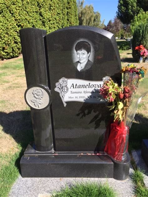 Gladys presley is a celebrity family member, zodiac sign: Russian Upright Grave Marker set at Evergreen Cemetery in ...