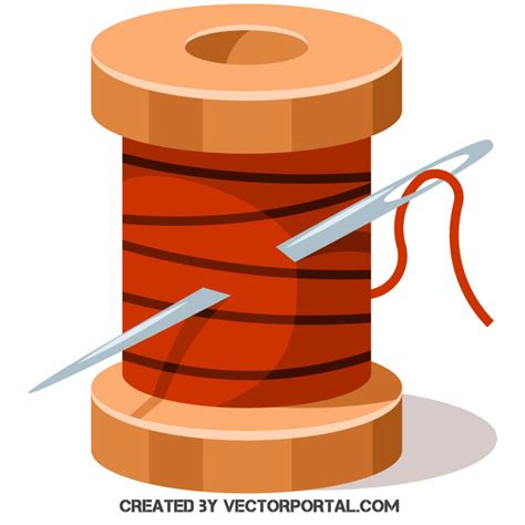 Spool Of Thread Clip Art Royalty Free Stock Svg Vector And Clip Art