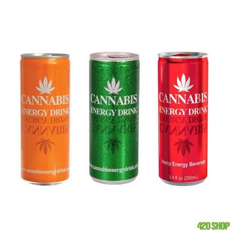 Cannabis Energy Drink Hennep Mango And Raspberry