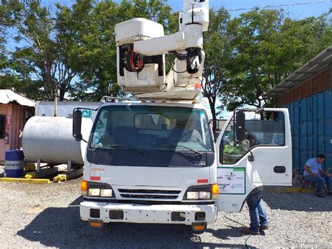 Camion Grua Canasto Isuzu Nqr Cc Toneladas Lapulga Com Do