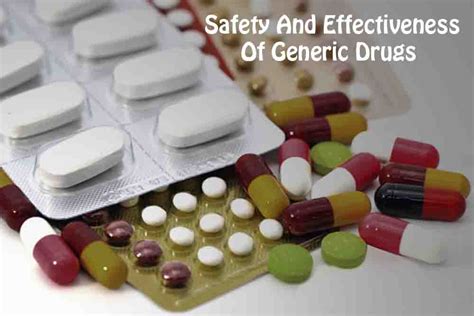 Safety And Effectiveness Of Generic Drugs Cooper Pharma