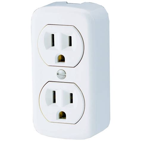 Eaton Duplex Surface Receptacle Outlet 1 18 In W X 3 1932 In H 15