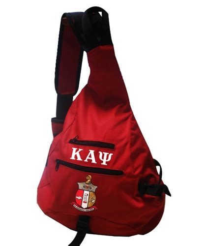 Kappa Alpha Psi Fraternity Sling Shoulder Bag Backpack Brothers And