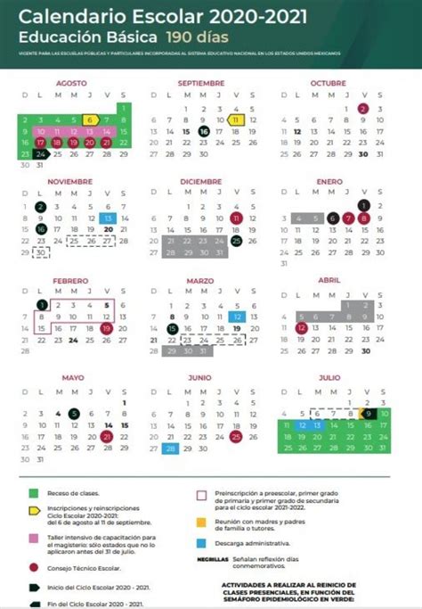 Calendario escolar para centros universitarios. Aprende en Casa SEP: Fecha de entrega de BOLETAS y TODOS ...