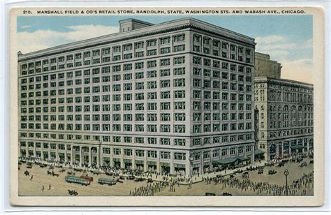 Marshall Field Department Store Chicago Illinois 1920s Etsy