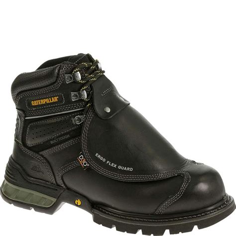 89942 Caterpillar Mens Ergo Flexguard Safety Boots Black Boots