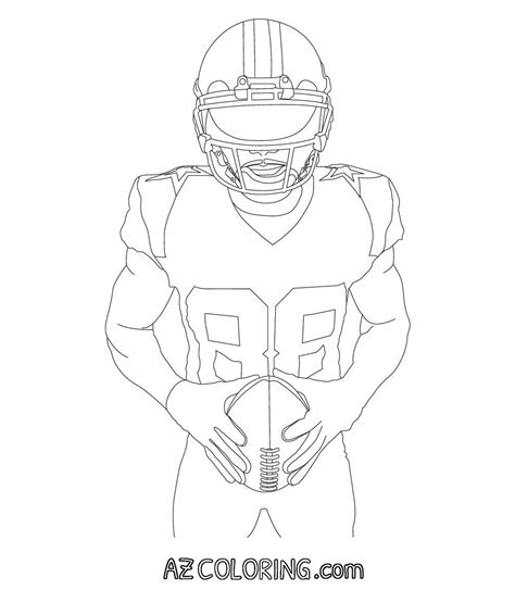Dallas Cowboys Coloring Pages For Kids Coloring Home