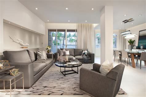 Miami Interior Designers A Moody Contemporary Home In Aventura Fl