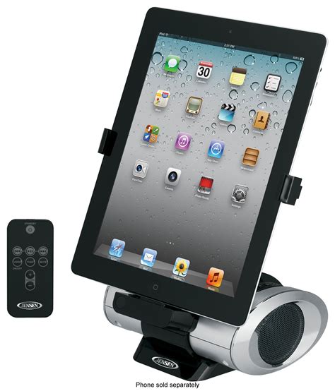 Best Buy Jensen Docking Speaker Station For Apple® Ipad® Ipod® And Iphone® Blacksilver Jips 270i