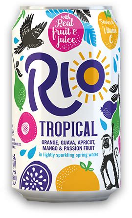 Rio Soft Drinks | Celebrate The Sunny | Soft drinks, Drinks, Fruity drinks