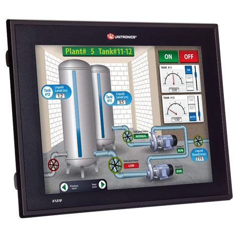 Vision1210 Plc Controller With High Resolution Hmi Touchscreen