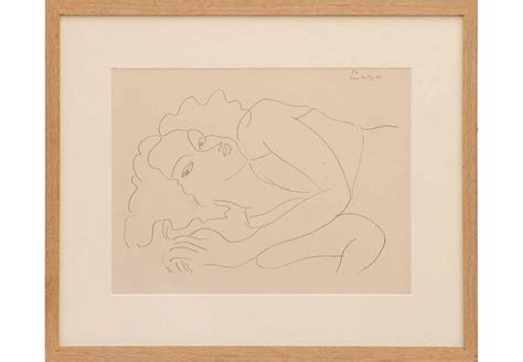 Henri Matisse F10 Rare Collotype On Velin Darches Edition Of 30