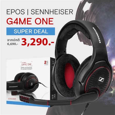 Epos Sennheiser Game One Gaming Headset Shopee Thailand