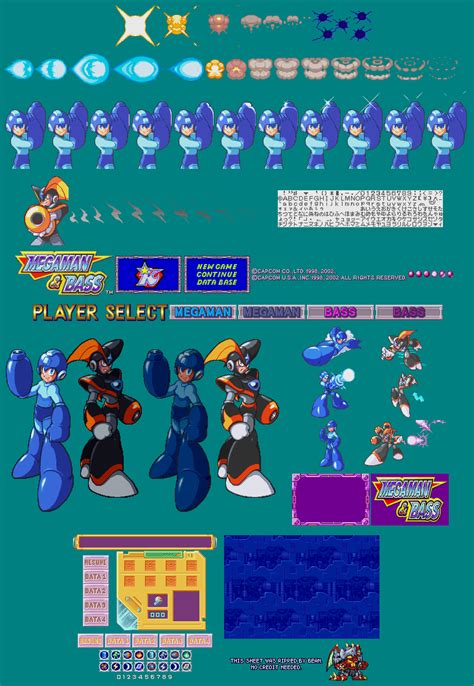 Game Boy Advance Mega Man And Bass Introduction The Spriters Resource