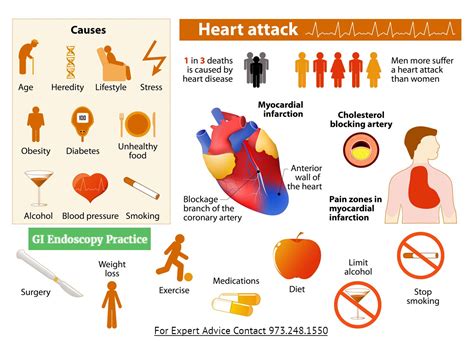 Heart Attack Causes Heart Disease Best Hospitals Medical Infographic