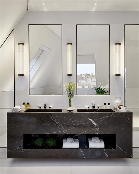 Master Bathroom Double Mirror Ideas Rise And Shine Bathroom Vanity