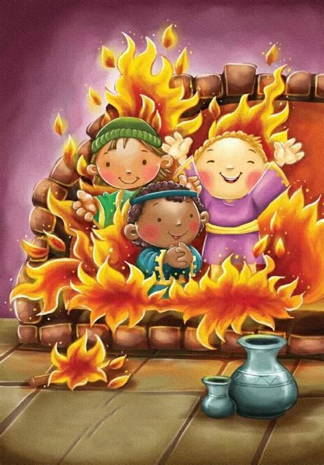 Los 3 En El Horno De Fuego Histórias Bíblicas Infantil Biblia