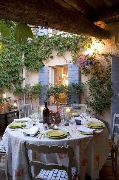 Al Fresco Dining Provence France Sala De Exterior Casa De Campo