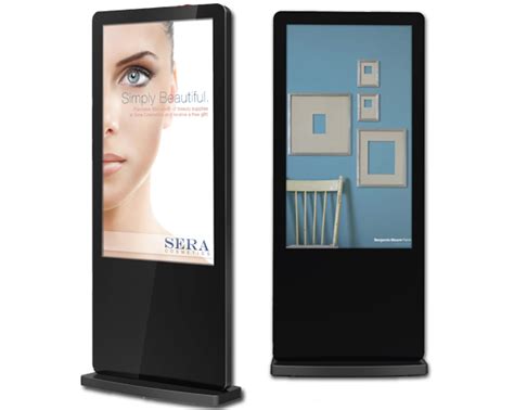 Freestanding Digital Signage Simplified Graphic Display Systems