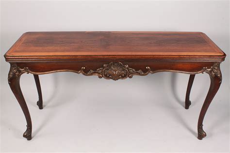 Epoxy table, dining, sofa, center table top live edge walnut table ,custom order, epoxy resin river table, round wood 24x24, 36x36 inch. Lot 335: Louis XV Style Console Table, converts to dining table