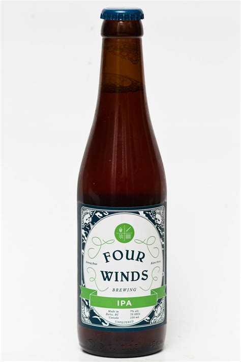 Four Winds Brewing India Pale Ale Ipa Beer Me British Columbia