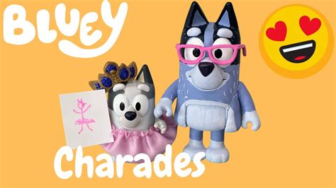 Bluey Charades Full Episode Funny Stories For Kids Bluey Pretend