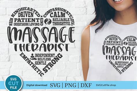 Massage Therapist Svg Masseuse Svg Graphic By Svgcutfile · Creative Fabrica