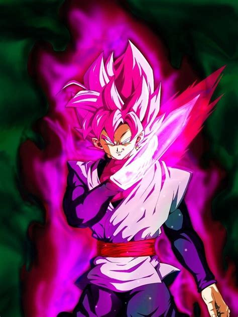 Goku Black Rosé Personajes De Dragon Ball Dragones Dragon Ball