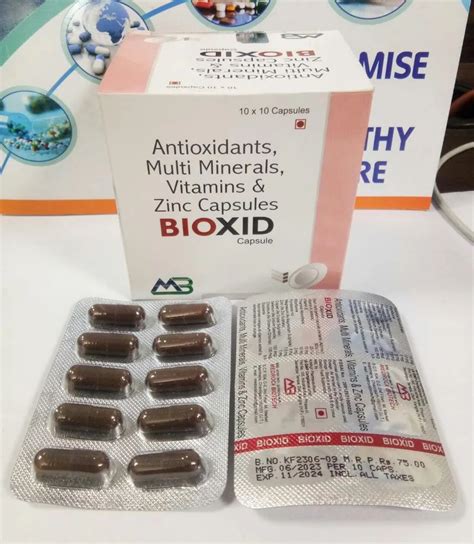 Multivitamin Multimineral Antioxidant Capsule At Rs 750box