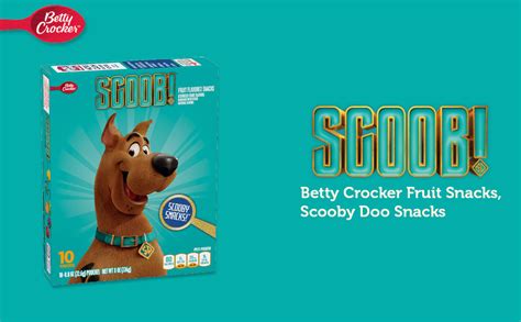 gm betty crocker scooby doo fruit flavored snacks assorted flavors 10 0 8 oz pouches multi buy