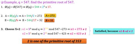 Edu Resources How To Find Primitive Roots Of Prime Number