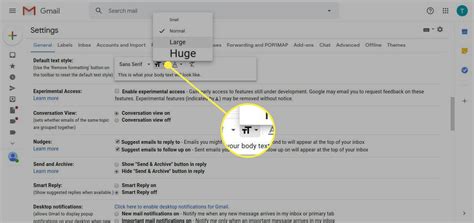 How To Change Gmails Default Font Options