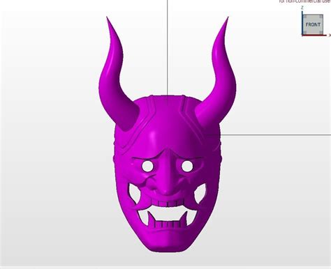 Yamato One Piece Mask And Weapon 3d 3d Model 3d Printable Cgtrader
