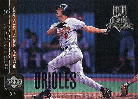 Orioles Card O The Day Cal Ripken Jr 1998 Upper Deck 310