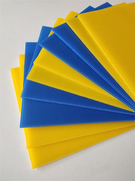 Custom 2mm Polypropylene Coroplast Board Corrugated Plastic Pp Hollow